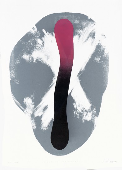 Keeping the faith | monotypia | 112x77cm